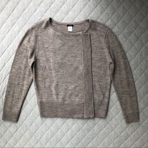 J. Crew Side Zipper Cardigan
